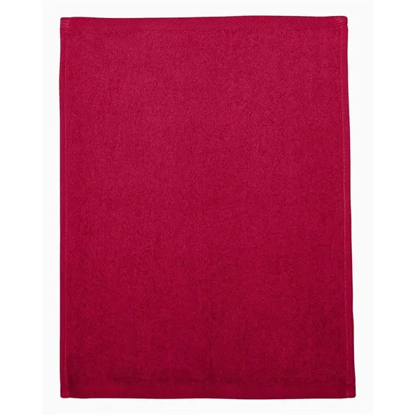 100% cotton towel with fringed end and measures 11" x 8"... from ASI 84358 S&S Activewear