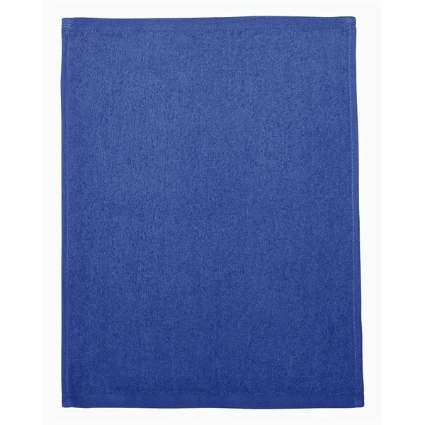 100% cotton towel with fringed end and measures 11" x 8"... from ASI 84358 S&S Activewear