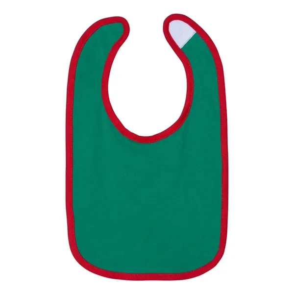 Bib with contrast binding. Blank.... from ASI 84358 S&S Activewear