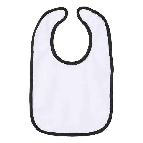 Bib with contrast binding. Blank.... from ASI 84358 S&S Activewear