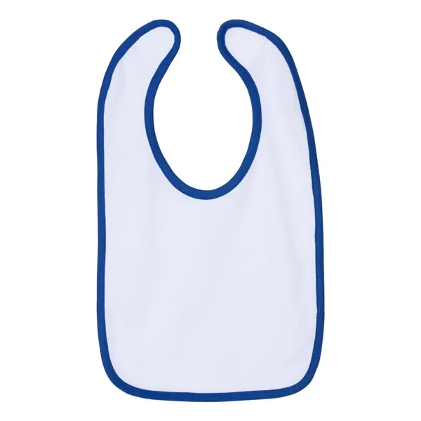 Bib with contrast binding. Blank.... from ASI 84358 S&S Activewear