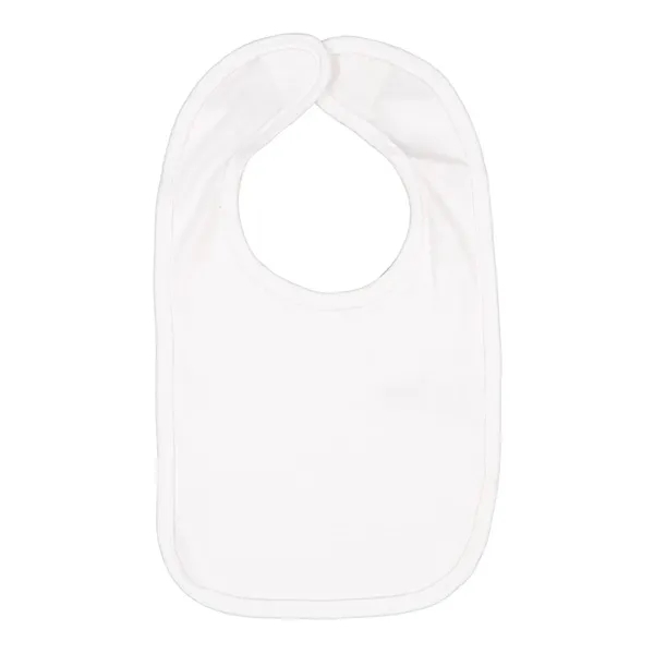 Infant bib with self binding. Blank product.... from ASI 84358 S&S Activewear