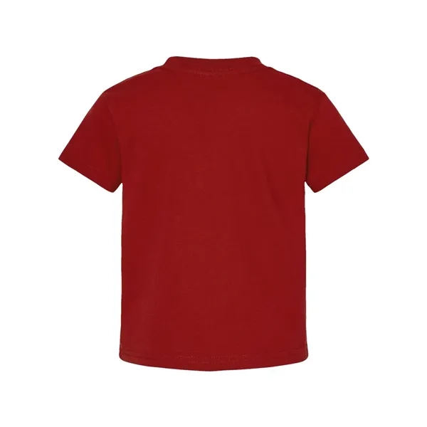 Toddlers 100% cotton jersey short sleeve T-shirt with ribbed crew neck.... from ASI 84358 S&S Activewear