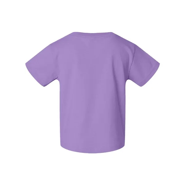 Toddlers 100% cotton jersey short sleeve T-shirt with ribbed crew neck.... from ASI 84358 S&S Activewear