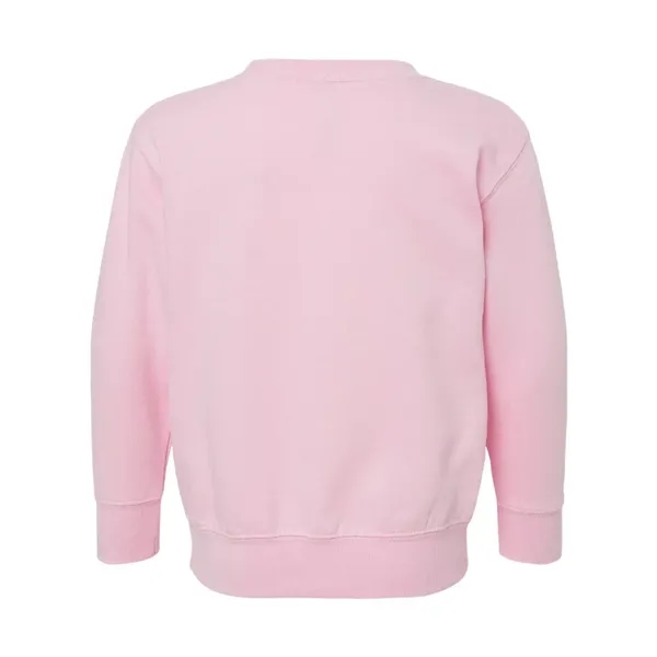 Toddler fleece sweatshirt made of cotton/polyester with coverstitched details.... from ASI 84358 S&S Activewear