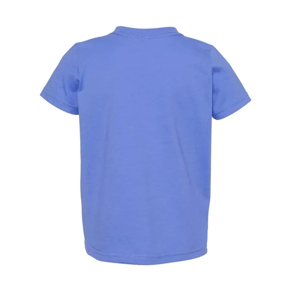 Fine jersey toddler T-shirt in 100% combed ringspun cotton. Blank product.... from ASI 84358 S&S Activewear