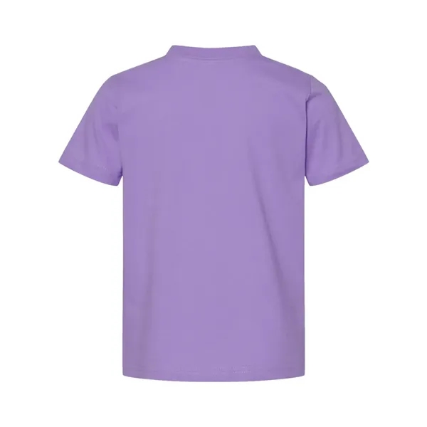 Fine jersey toddler T-shirt in 100% combed ringspun cotton. Blank product.... from ASI 84358 S&S Activewear