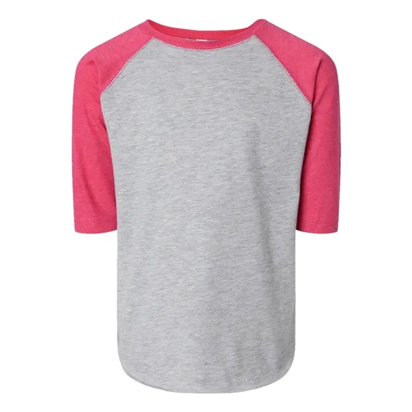 Rabbit Skins Fine Jersey Toddler 3/4 Sleeve Baseball T-Shirt, blank.... from ASI 84358 S&S Activewear