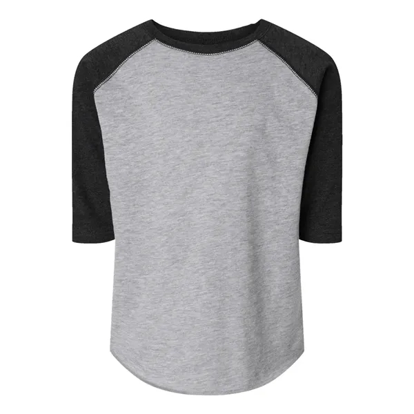Rabbit Skins Fine Jersey Toddler 3/4 Sleeve Baseball T-Shirt, blank.... from ASI 84358 S&S Activewear