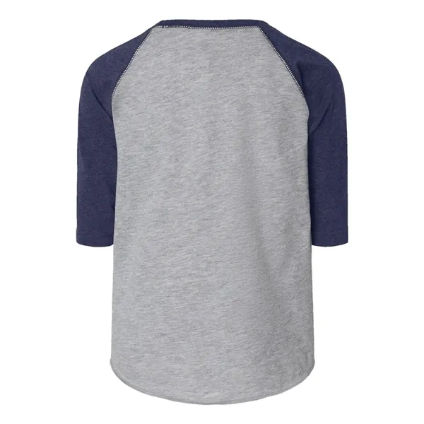 Rabbit Skins Fine Jersey Toddler 3/4 Sleeve Baseball T-Shirt, blank.... from ASI 84358 S&S Activewear