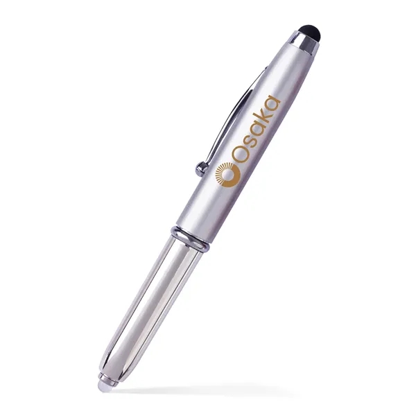 Empress stylus metal ballpoint pen with light.... from ASI 55583 GMG Pen