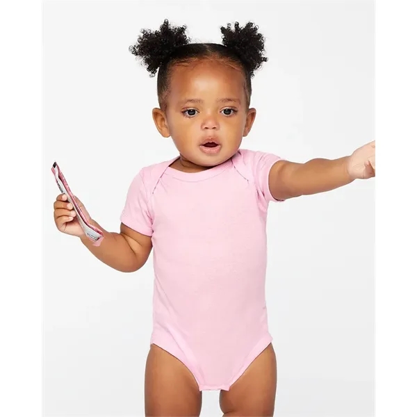 Infant, 100% combed ringspun cotton in a 1x1 baby rib lap... from ASI 84358 S&S Activewear