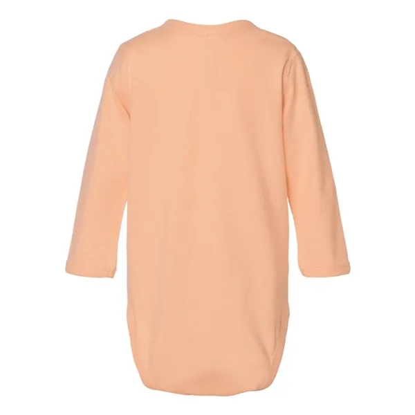 Rabbit Skins Infant Fine Jersey Long Sleeve Bodysuit... from ASI 84358 S&S Activewear