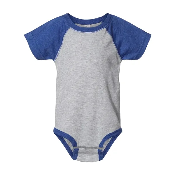 Infant Baseball Fine Jersey Bodysuit... from ASI 84358 S&S Activewear