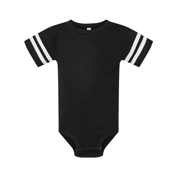 Football jersey bodysuit with 3-snap closure and EasyTear™ label.... from ASI 84358 S&S Activewear