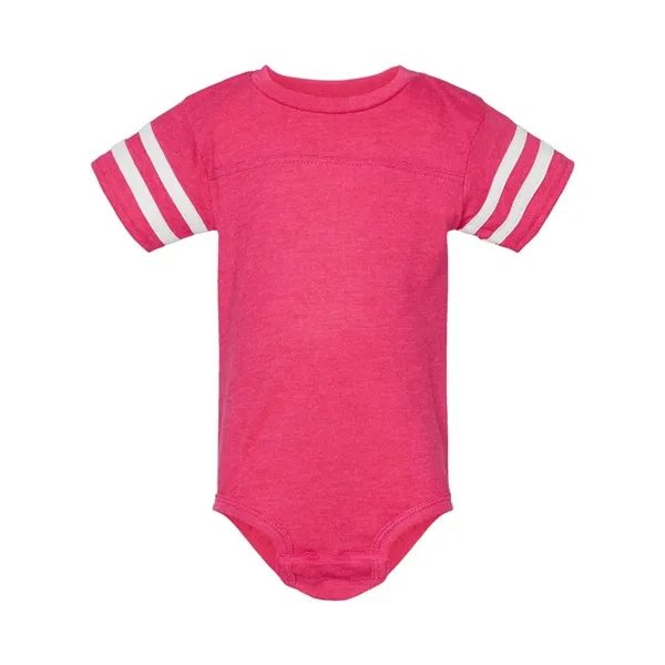 Football jersey bodysuit with 3-snap closure and EasyTear™ label.... from ASI 84358 S&S Activewear