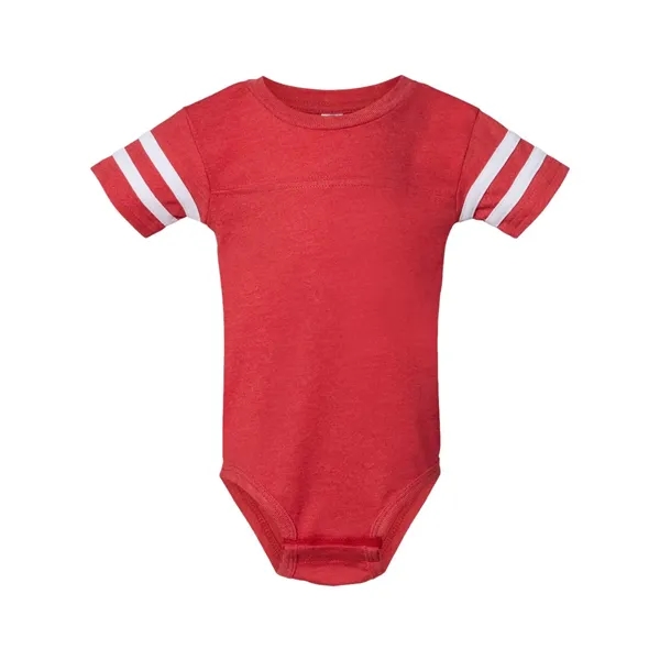 Football jersey bodysuit with 3-snap closure and EasyTear™ label.... from ASI 84358 S&S Activewear