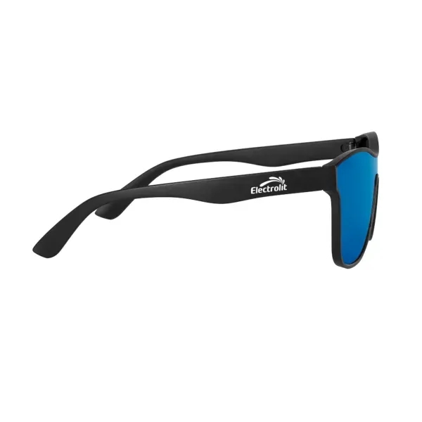 Recycled ABS sunglasses with UV400 protection and mirrored lenses.... from ASI 88060 Snugz/USA Inc