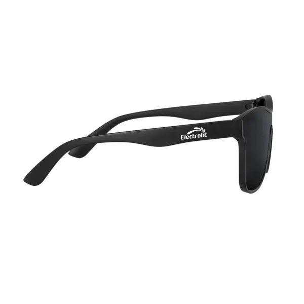 Recycled ABS sunglasses with UV400 protection and mirrored lenses.... from ASI 88060 Snugz/USA Inc