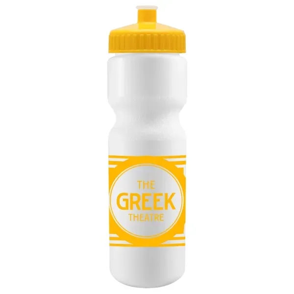 28 oz, bike bottle with push-pull lid.... from ASI 88060 Snugz/USA Inc