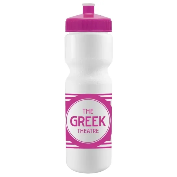 28 oz, bike bottle with push-pull lid.... from ASI 88060 Snugz/USA Inc