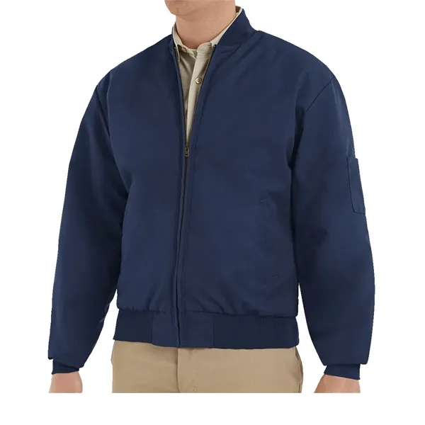 Polyester/cotton twill jacket lined with black quilted nylon taffeta and featuring... from ASI 84358 S&S Activewear