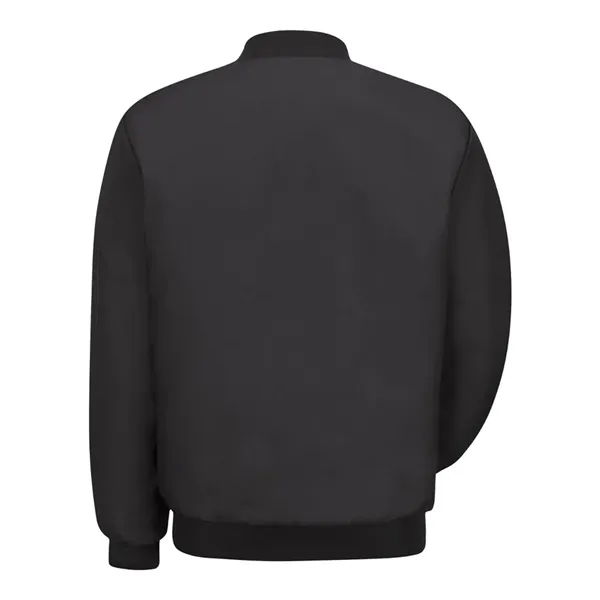 Polyester/cotton twill jacket lined with black quilted nylon taffeta and featuring... from ASI 84358 S&S Activewear