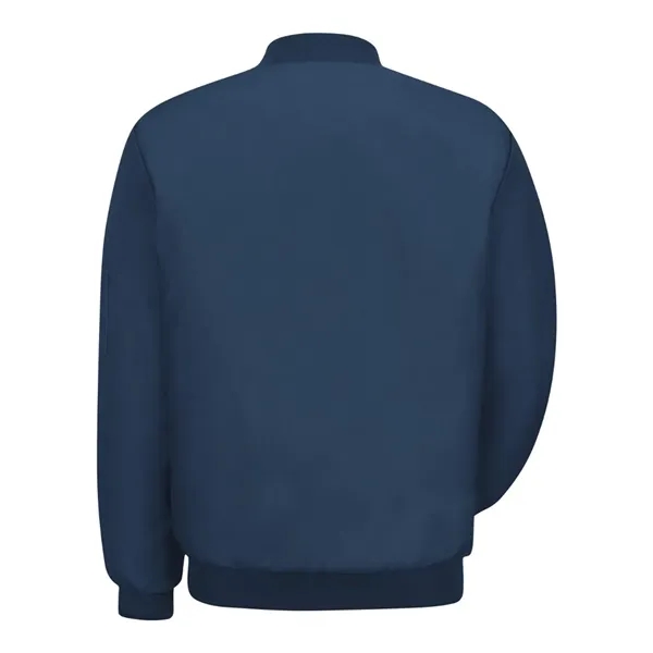 Polyester/cotton twill jacket lined with black quilted nylon taffeta and featuring... from ASI 84358 S&S Activewear