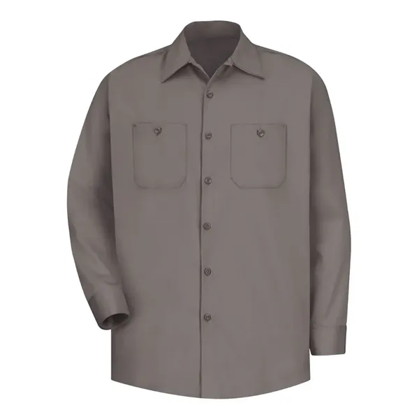 Long sleeve uniform shirt with two front pockets with button closures.... from ASI 84358 S&S Activewear