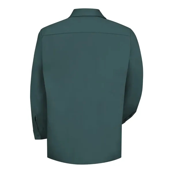 Long sleeve uniform shirt with two front pockets with button closures.... from ASI 84358 S&S Activewear