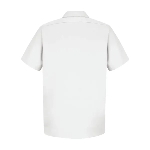 Cotton short sleeve uniform shirt with convertible collar. Blank product.... from ASI 84358 S&S Activewear