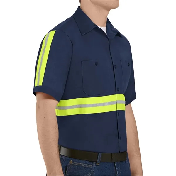 Enhanced Visibility Short Sleeve Cotton Work Shirt Long S...... from ASI 84358 S&S Activewear