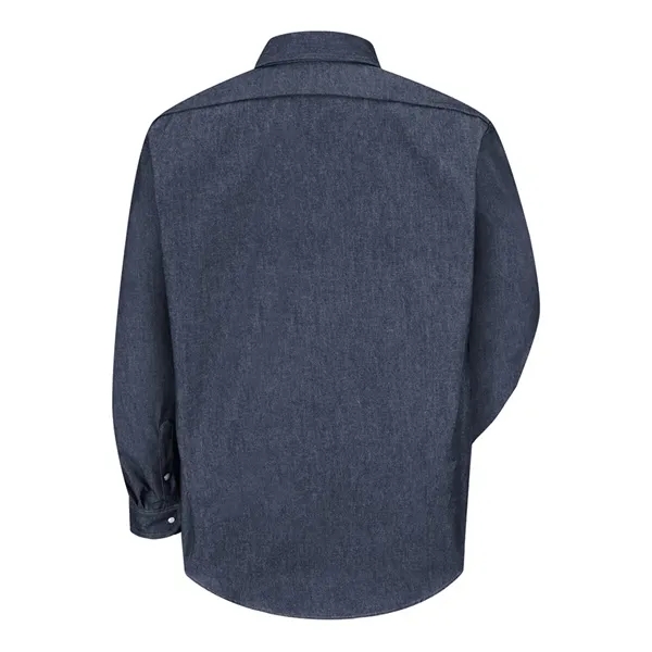 Deluxe Denim Long Sleeve Shirt Long Sizes... from ASI 84358 S&S Activewear