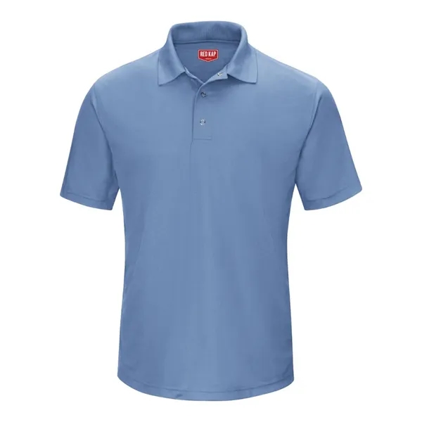 Short Sleeve Performance Knit Gripper-Front Polo... from ASI 84358 S&S Activewear
