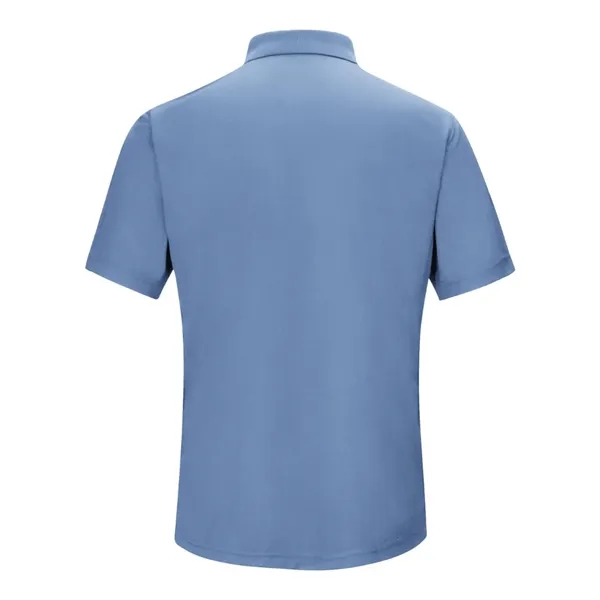 Short Sleeve Performance Knit Gripper-Front Polo... from ASI 84358 S&S Activewear