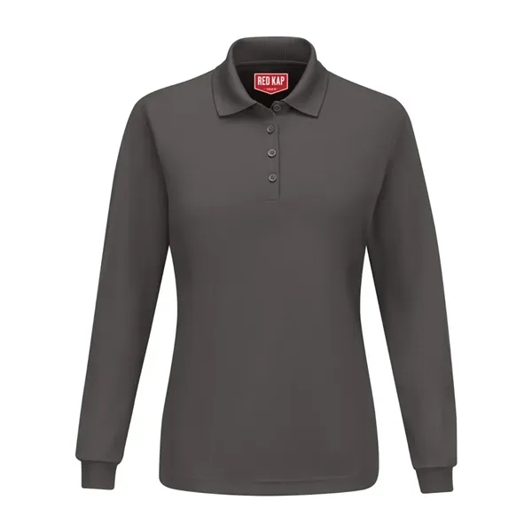 Women's Long Sleeve Performance Knit Polo... from ASI 84358 S&S Activewear