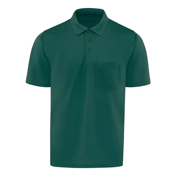 Short Sleeve Performance Knit Pocket Polo... from ASI 84358 S&S Activewear