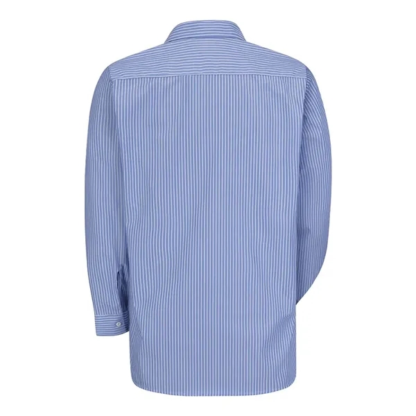 Long sleeve work shirt made of polyester and cotton with a... from ASI 84358 S&S Activewear