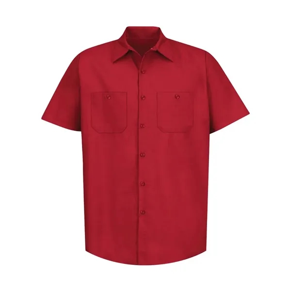 Short Sleeve Work Shirt Long Size... from ASI 84358 S&S Activewear