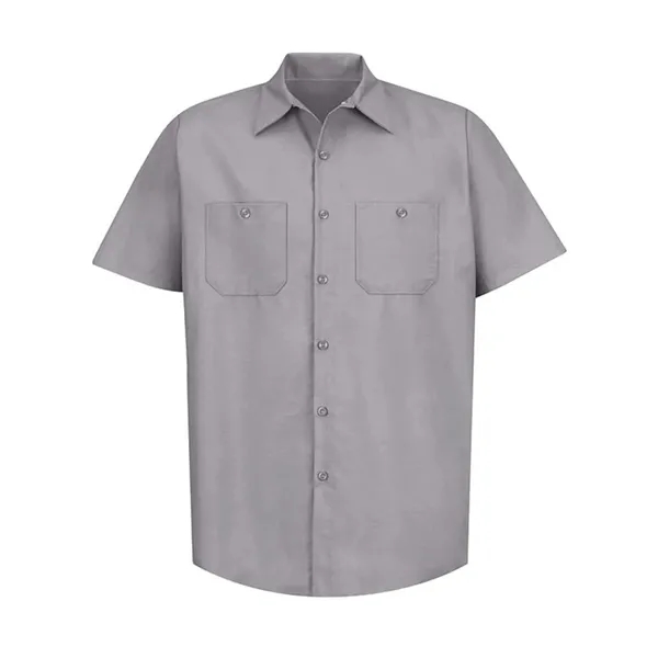 Short Sleeve Work Shirt Long Size... from ASI 84358 S&S Activewear
