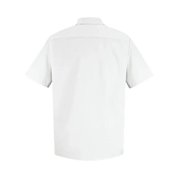 Short sleeve work shirt made of 65/35 polyester/cotton TouchTex™ II fabric.... from ASI 84358 S&S Activewear