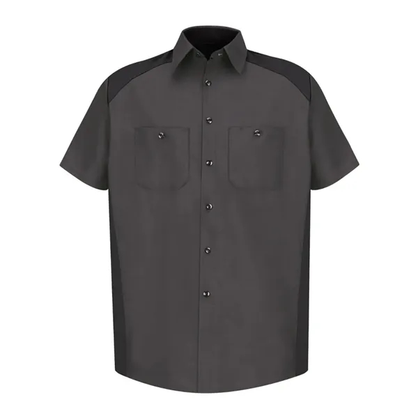 Short Sleeve Motorsports Shirt Long Sizes... from ASI 84358 S&S Activewear