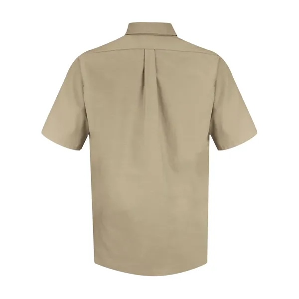 Red Kap Poplin Short Sleeve Dress Shirt - Long Sizes... from ASI 84358 S&S Activewear