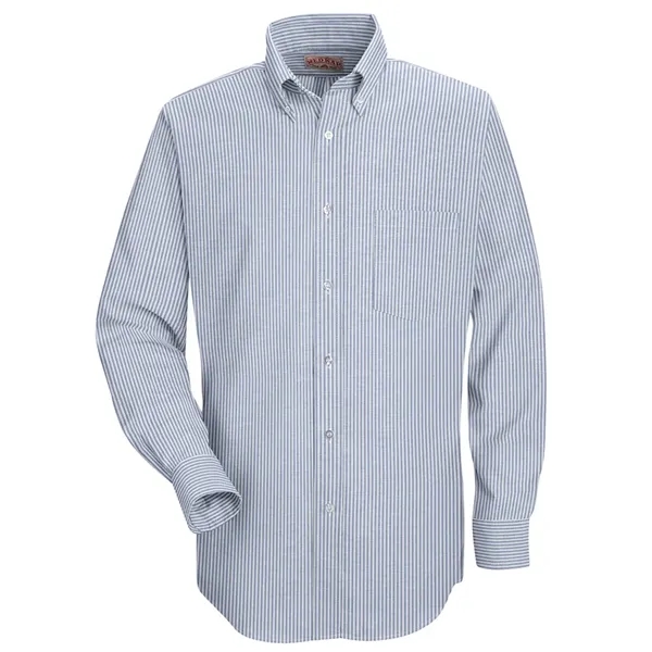Oxford long sleeve dress shirt made of combed cotton / polyester... from ASI 84358 S&S Activewear