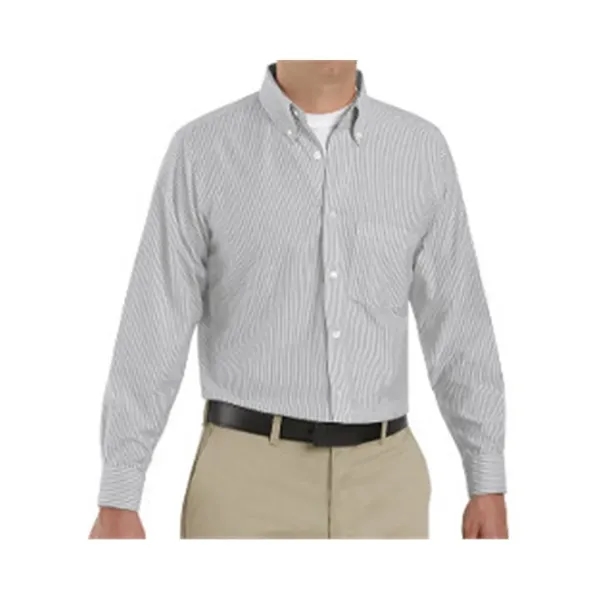 Executive Oxford Long Sleeve Dress Shirt Extended Sizes... from ASI 84358 S&S Activewear