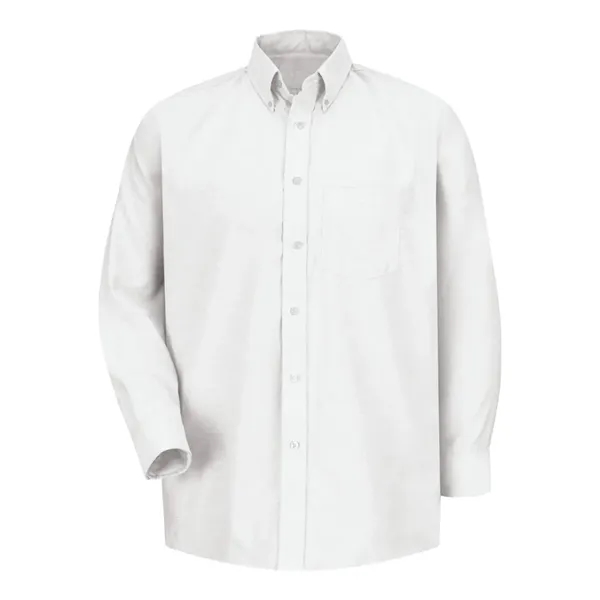 Executive Oxford Long Sleeve Dress Shirt Extended Sizes... from ASI 84358 S&S Activewear
