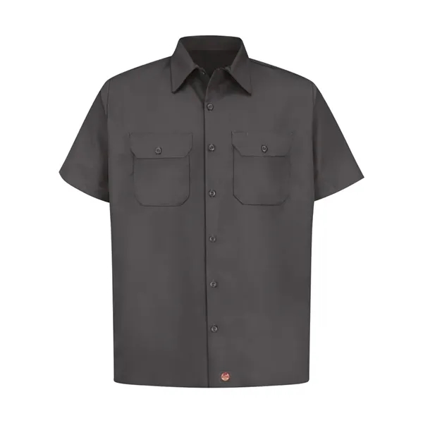Utility short sleeve work shirt with soil release finish. Blank product.... from ASI 84358 S&S Activewear