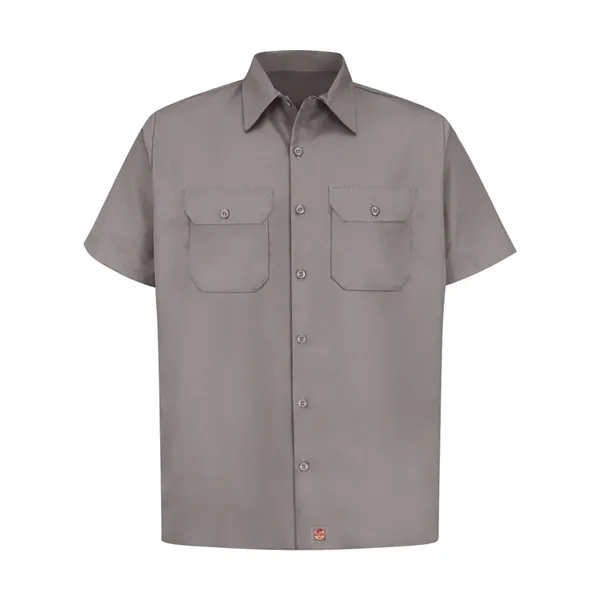Utility short sleeve work shirt with soil release finish. Blank product.... from ASI 84358 S&S Activewear