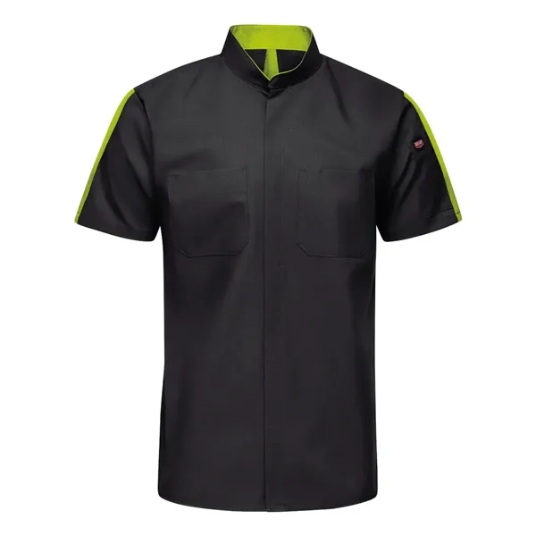 Red Kap Mimix™ Pro+ Short Sleeve Work Shirt With OilBlok... from ASI 84358 S&S Activewear