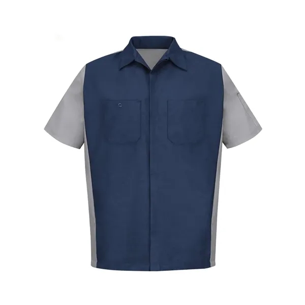 Short Sleeve Automotive Crew Shirt. Blank.... from ASI 84358 S&S Activewear